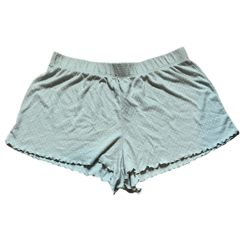 Primark Mint Green Dotted Shorts
